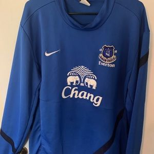 Nike Everton FC long sleeve jersey 2XL
